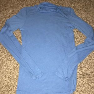 aerie long sleeve ribbed turtleneck